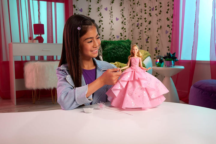 Muñeca de moda Glinda Deluxe Wicked Universal de Mattel &amp; acces...
