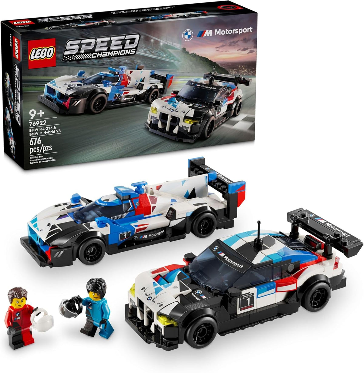 LEGO Speed Champions BMW M4 GT3 y BMW M Hybrid V8 Race