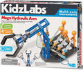 4M KidzLabs Mega brazo hidráulico - Kit STEM robótico alimentado por agua