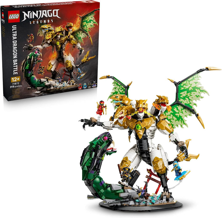 LEGO NINJAGO Batalla Ultradragón 71872 | Juguete de construcción co...