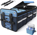 HOTOR Organizador de Maletero - Organizador de coche y almacenamiento con bolsa refrigerante para SUV