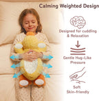 Niuniu Daddy - Animales de peluche con peso, 20 en 3.3 libras, almohada de felpa de pato