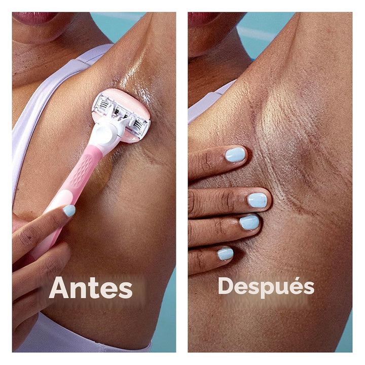 Venus ComfortGlide White Tea - Cuchillas de afeitar para mujer, con...