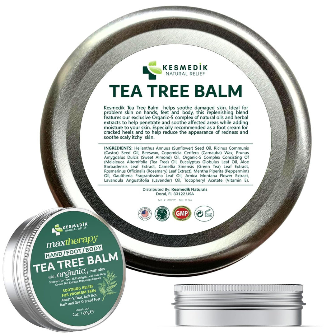 KESMEDIK Bálsamo MaxTherapy de Aceite de Árbol de Té, Alivio para l...