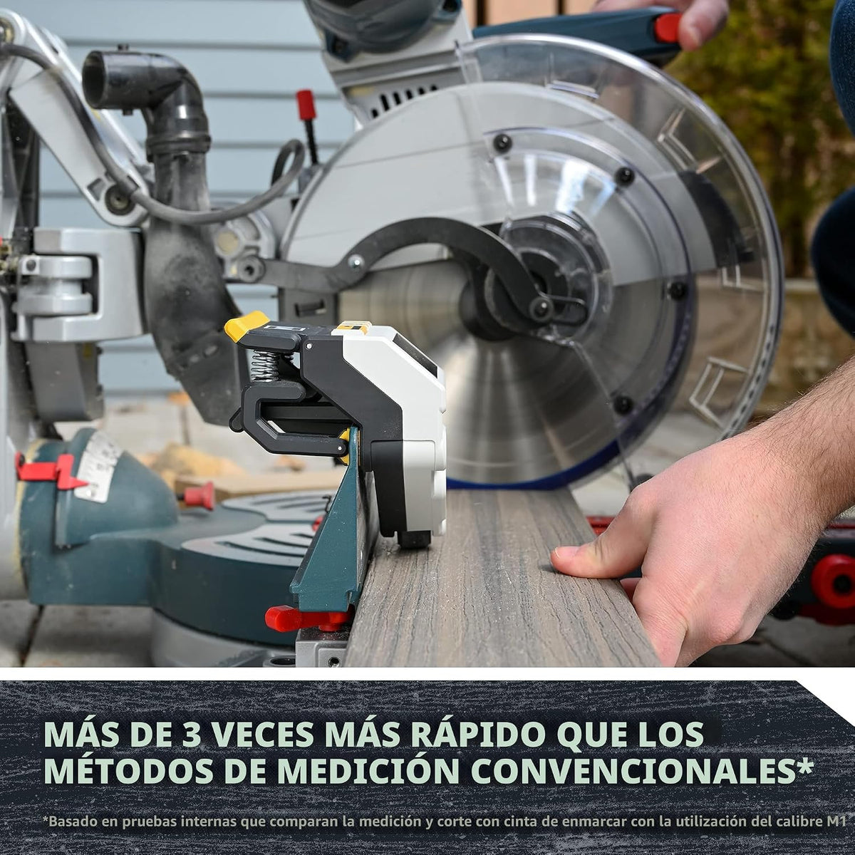 REEKON Herramienta de medición digital calibre M1 para sierras ingletadoras