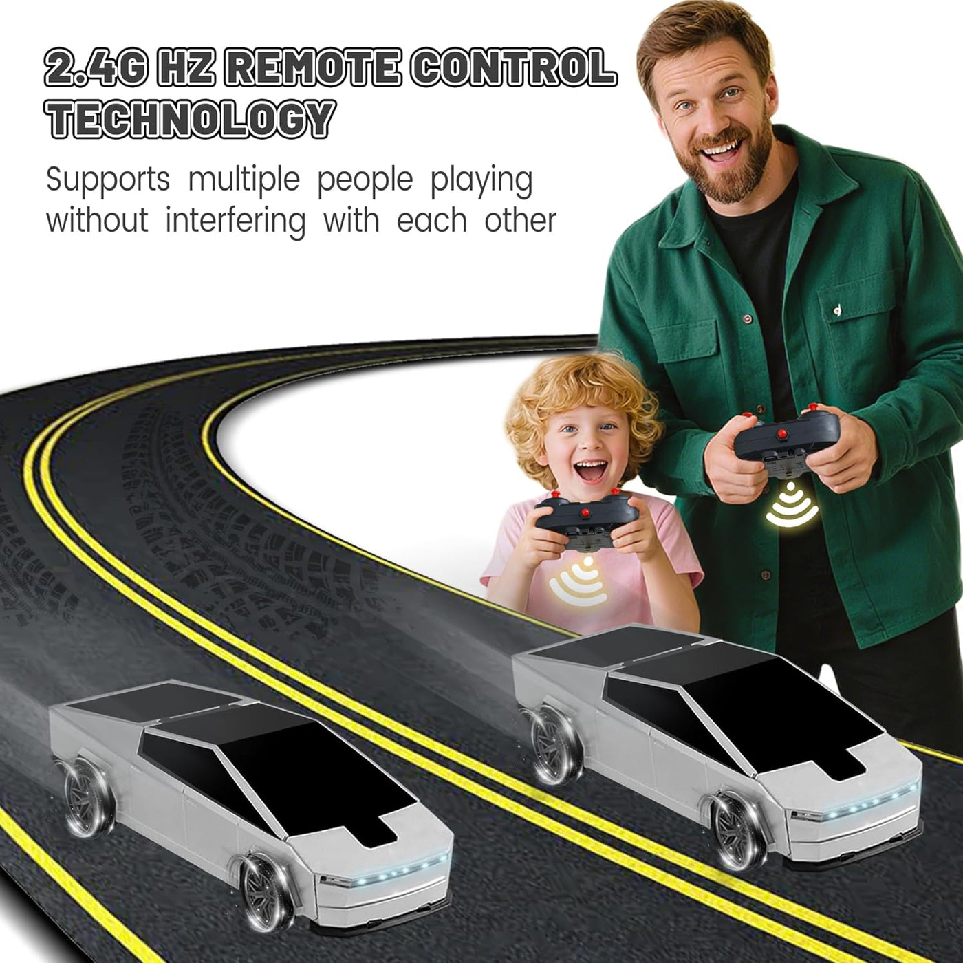 SANGQAOFU Coche de Control Remoto Juguetes Coches Transformadores I...