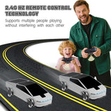 SANGQAOFU Coche de Control Remoto Juguetes Coches Transformadores I...