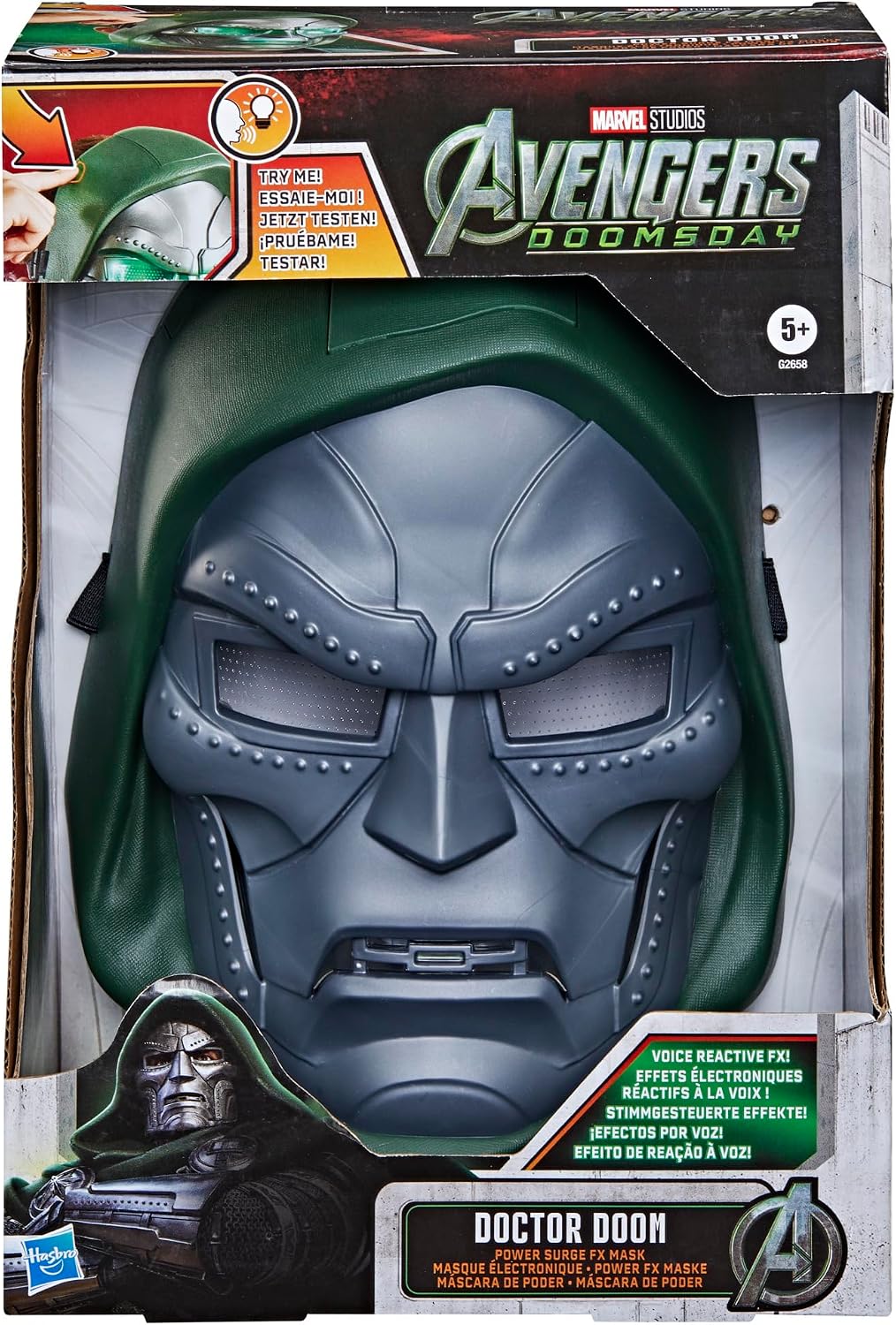 Marvel Avengers: Doomsday Doctor Doom Power Surge FX Máscara