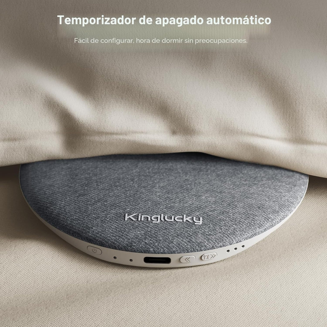 Kinglucky Altavoz de almohada para dormir, altavoz Bluetooth debajo...