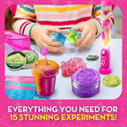Lámpara Barbie Kit de ciencia química con 50 experimentos para niños de 8 a 12 años