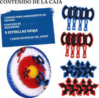 Juego de lanzamiento de hachas para patio trasero,16 estrellas de