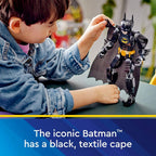 LEGO DC Batman 76259 Figura de acción de DC para construir, juguete de DC totalmente articulado para jugar y exhibir con capa y detalles auténticos de la película Batman Returns, juguete de Batman para niños de 8 años