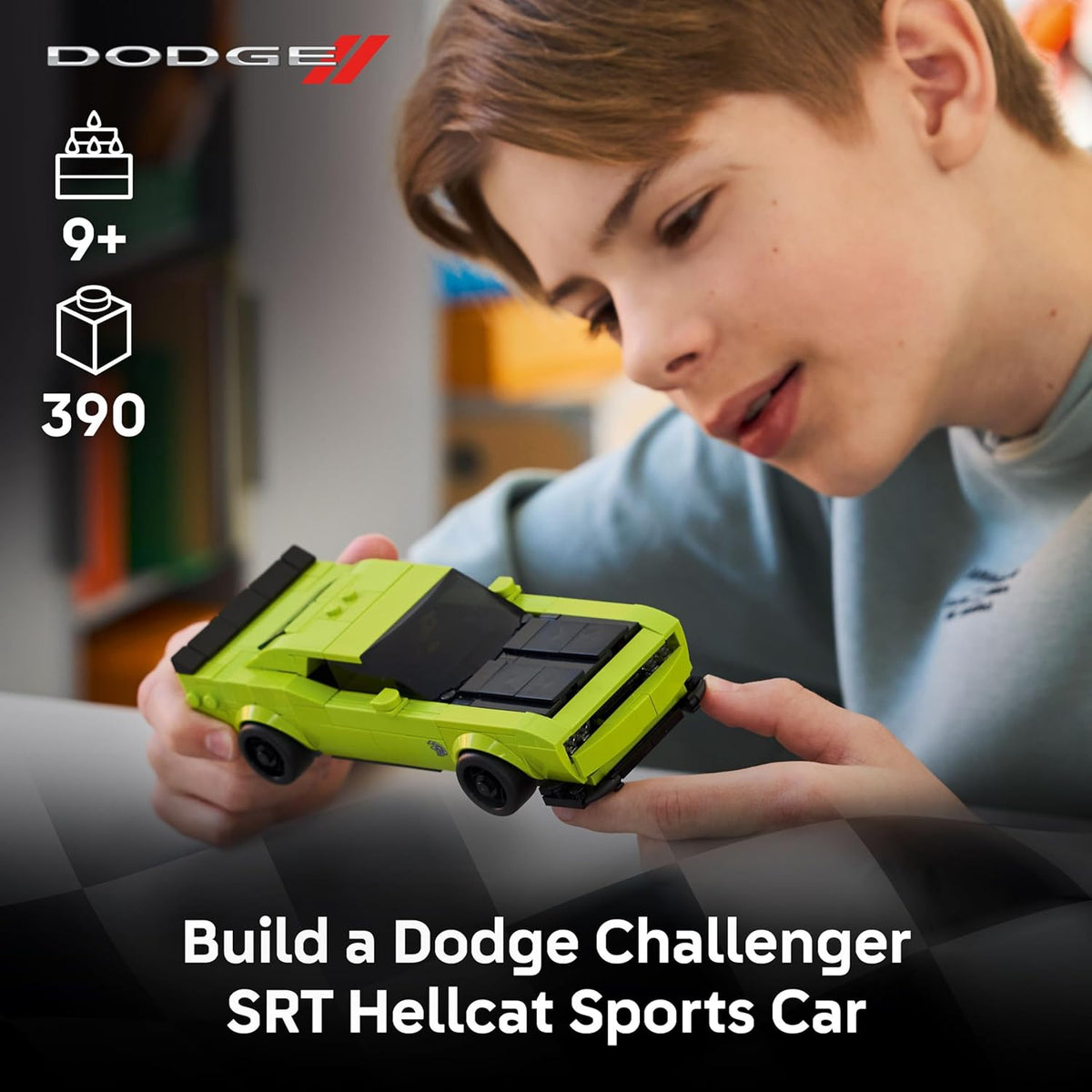 LEGO Speed Champions Dodge Challenger SRT Hellcat - Juego
