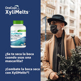 Oracoat XyliMelts - Discos hidratantes para la boca seca, sin azúca...