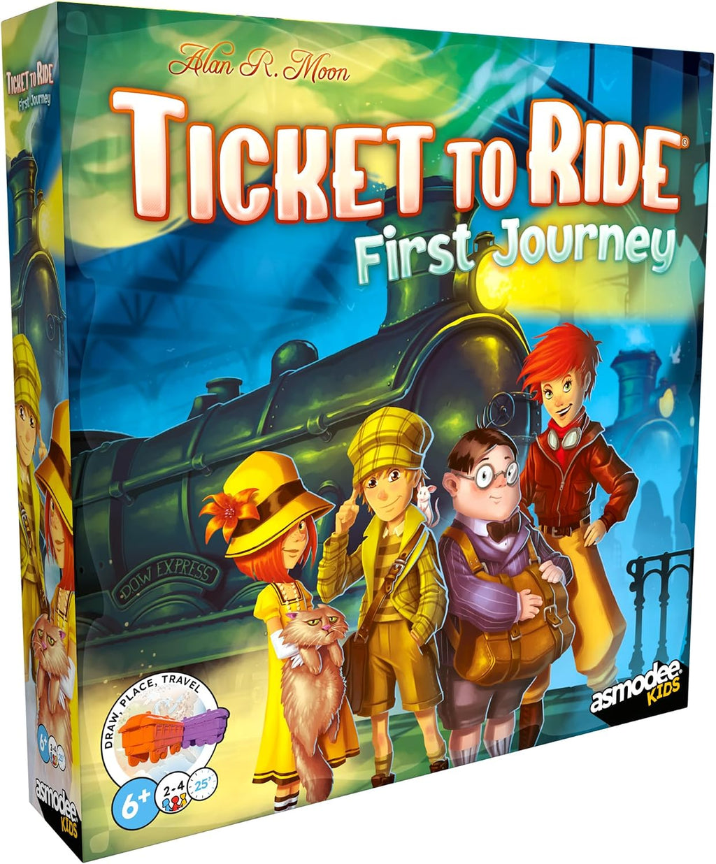 Ticket to Ride: Juego de mesa First Journey para niños y familias
