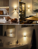 L LOHAS LED Luz nocturna, luces nocturnas regulables que se enchufan la pared