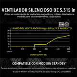 Corsair RM550x Fuente de alimentación ATX completamente modular - 8...
