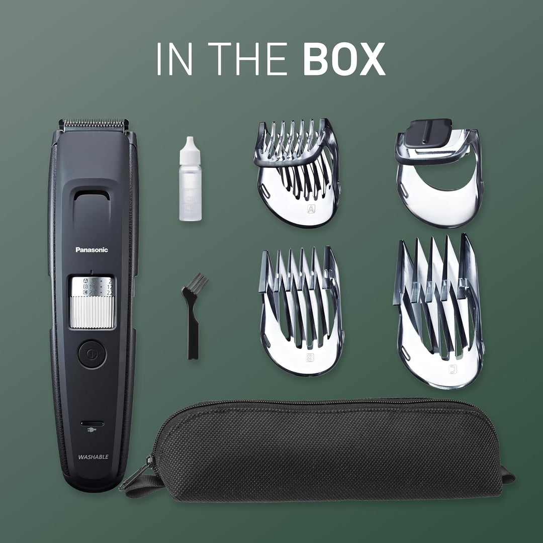 Panasonic Recortador de Barba Larga para Hombres, 58 Ajustes de Lon...
