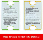 Mattel Games UNO Dare - Juego de cartas solo para adultos para noche de juegos, viajes, camping y fiesta