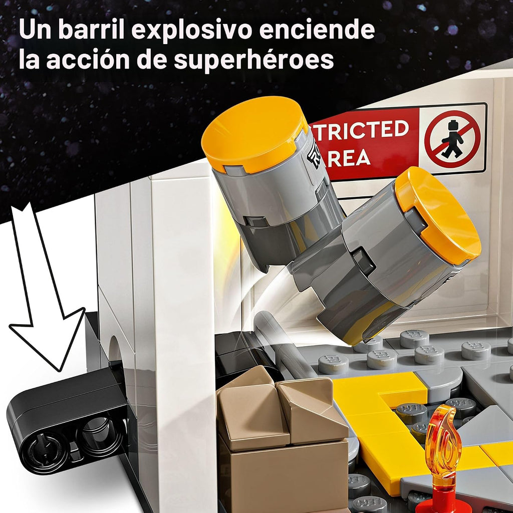 LEGO Marvel Capitán América: Guerra Civil Juego de Construcción de Batalla de Acción - Juguete de Superhéroe de Marvel para Niños, Niños y Niñas, Edades 10+ - con 8 Minifiguras y Hormiga Gigante