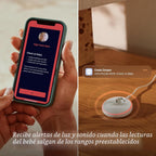 Owlet Dream Sock Monitor inteligente para bebés, mejor sueño para el bebé y para ti