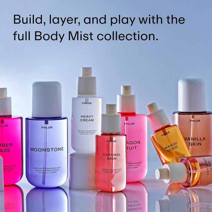 PHLUR Mango Mood Body Mist - Fragancia corporal para cabello y cuer...