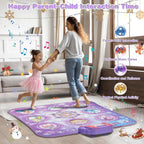 Tapete de baile para niñas de 3 a 12 años, tapete de baile de juguetes Frozen con Bluetooth