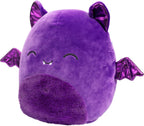 Squishmallows - Peluche de murciélago morado Blas de 10 pulgadas
