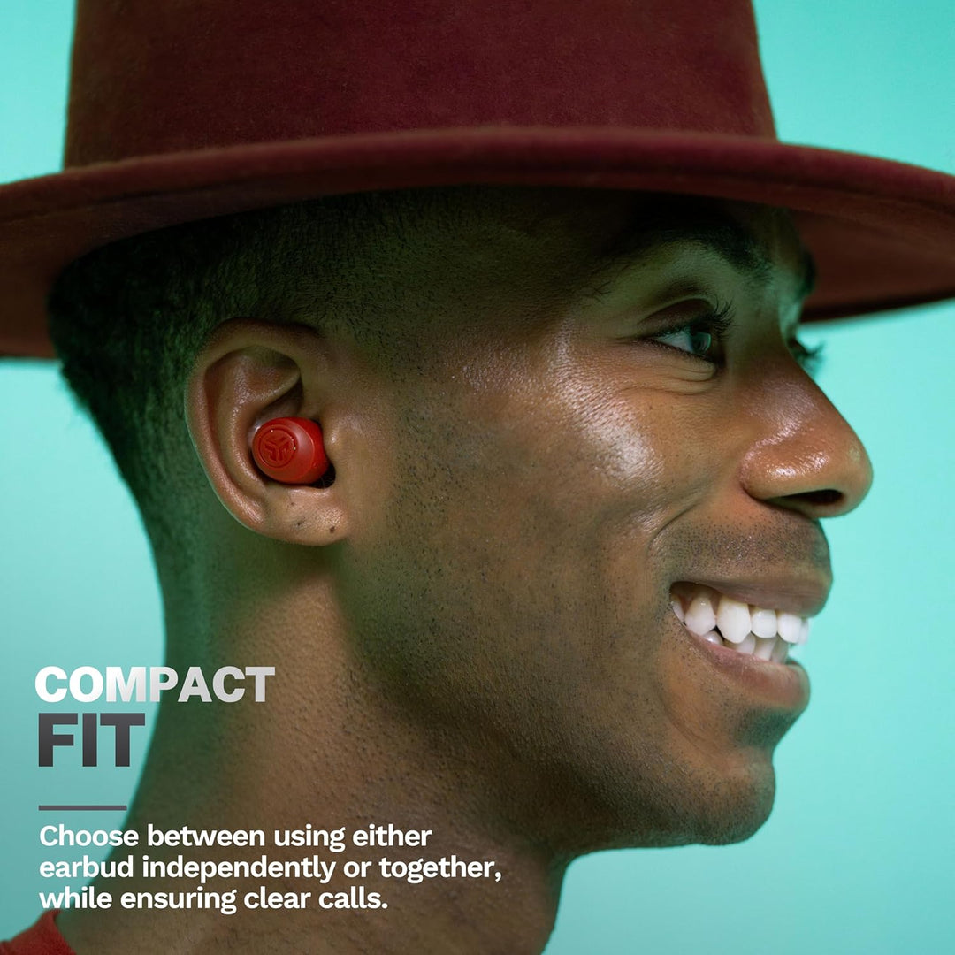 JLab Go Air Pop+ Auriculares inalámbricos verdaderos, auriculares i...