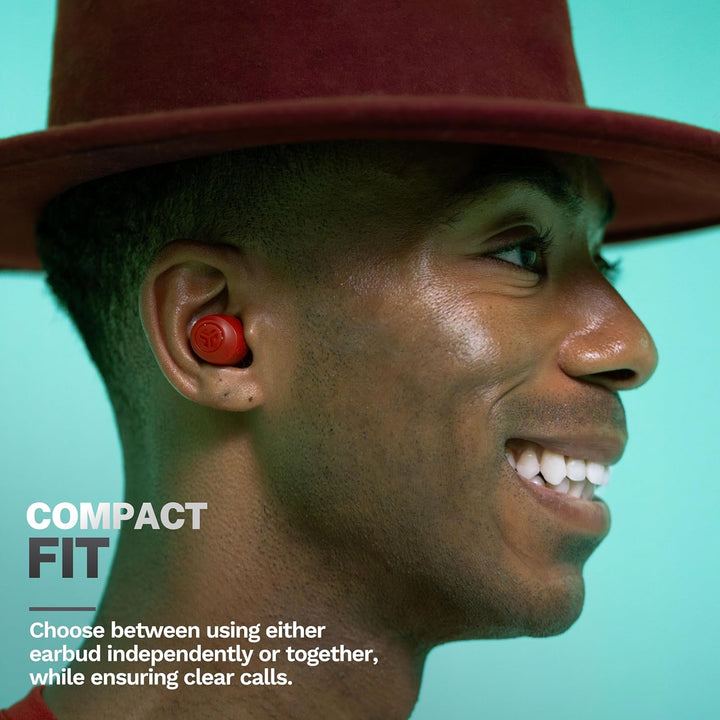 JLab Go Air Pop+ Auriculares inalámbricos verdaderos, auriculares i...