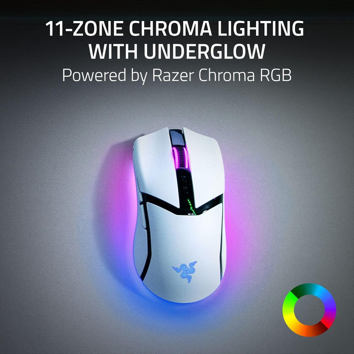 Razer Cobra Pro Ratón Inalámbrico para Juegos: 10 Controles Persona...