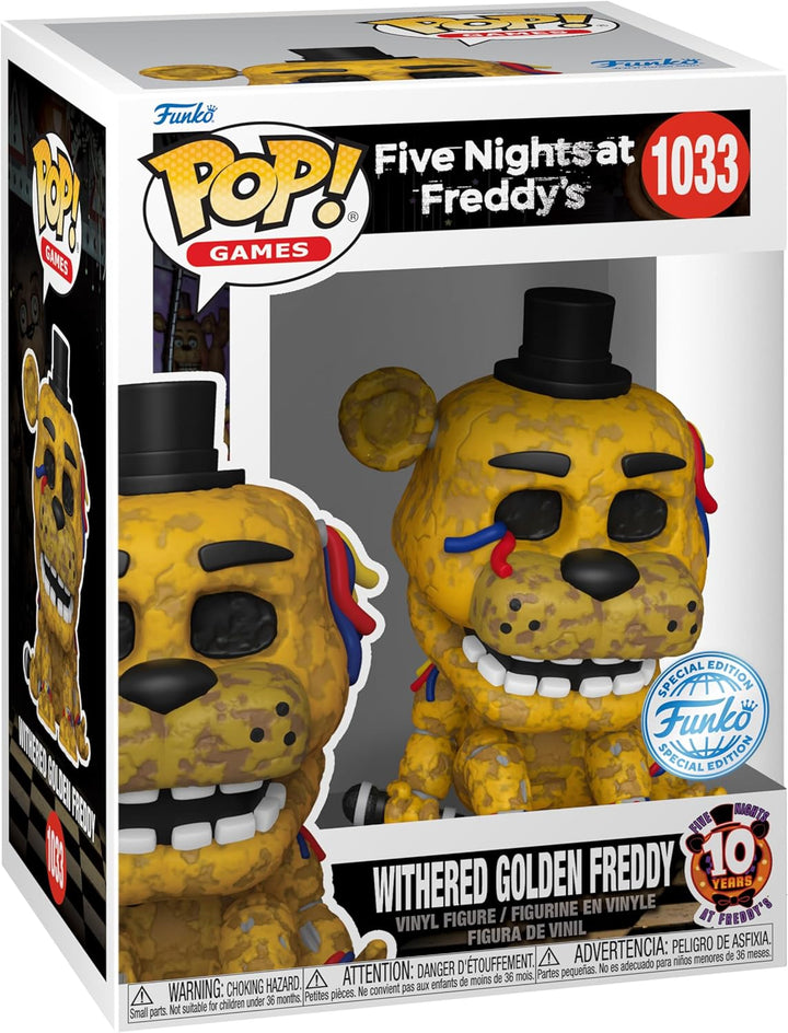 Funko Pop! Games: Five Nights at Golden Freddy's (FNAF) - Withe...