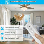 Reemplazo de control remoto para ventilador de techo para Hunter 99770