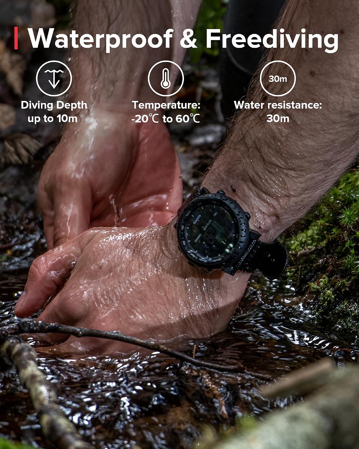 Reloj para exterior de la serie SUUNTO Core
