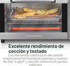 Hamilton Beach Combo de horno tostador y freidora de aire para encimera de