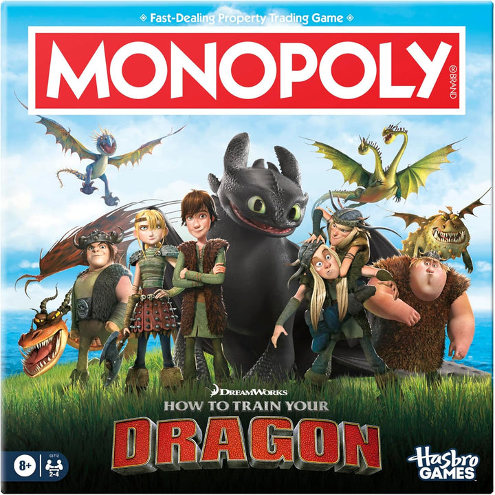 Monopoly DreamWorks - Juego de mesa How to Train Your