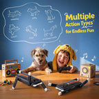 Ruko R1 Mini Robot Dog, 4 vías de acrobacias Flip & Perro robot de