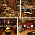 Beyond Library Max - Kit de rincón de libros en miniatura, casa de muñecas