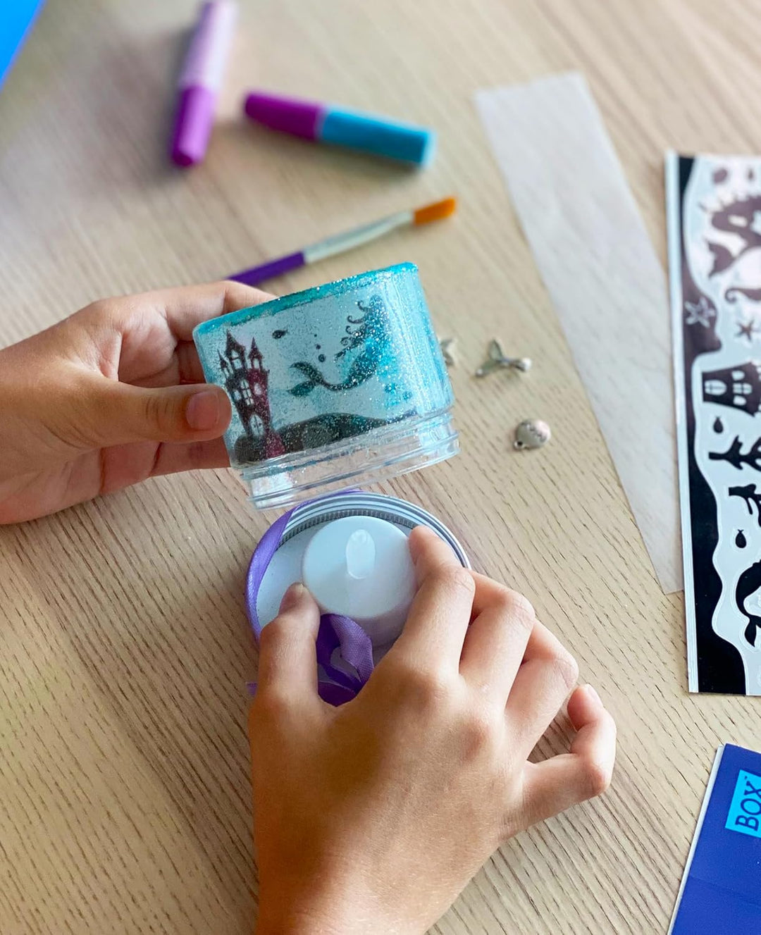 Box Candiy Juego de luces nocturnas inspiradoras de hadas