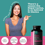 Cápsulas de cactus Nopal de 1500 mg, polvo orgánico de cactus de tu...