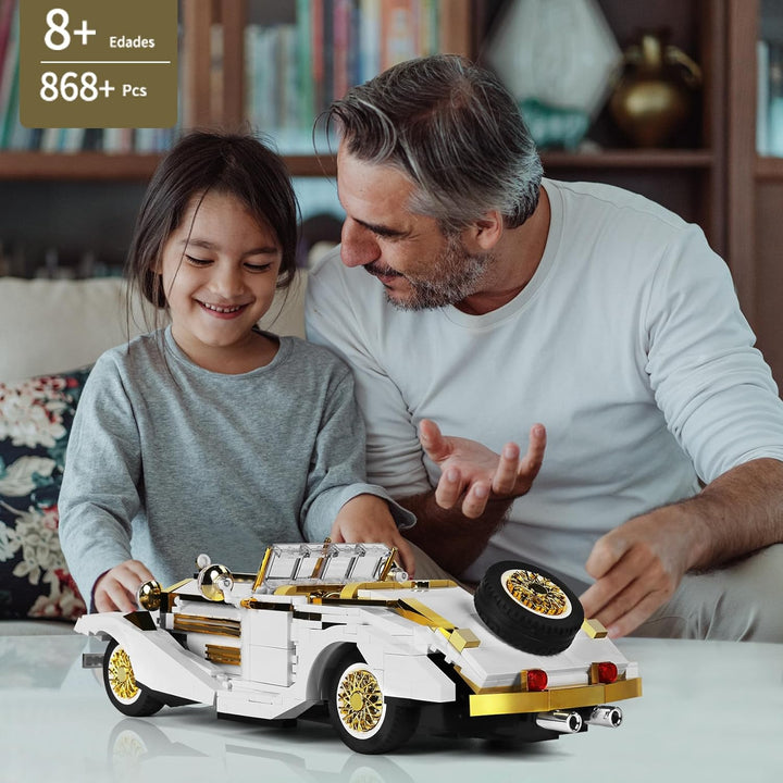 Mould King MOC - Kit de modelo de automóvil clásico 10003