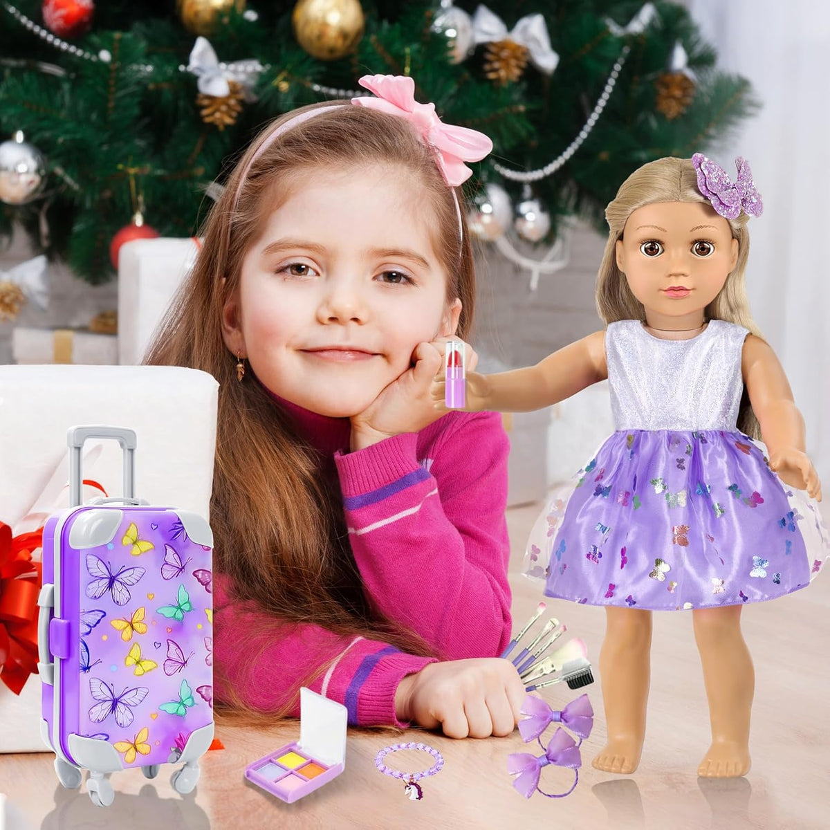 DONTNO Accesorios para muñeca americana de 18 pulgadas con juego