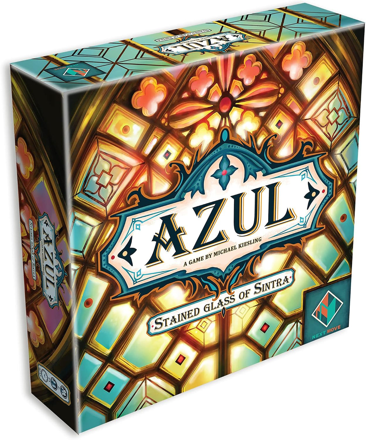 Asmodee Azul Stained Glass of Sintra - Juego de mesa EXPANSIÓN – Crea paneles de ventana coloridos, juego de estrategia de colocación de fichas para niños y adultos, a partir de 8 años, 2-4 jugadores