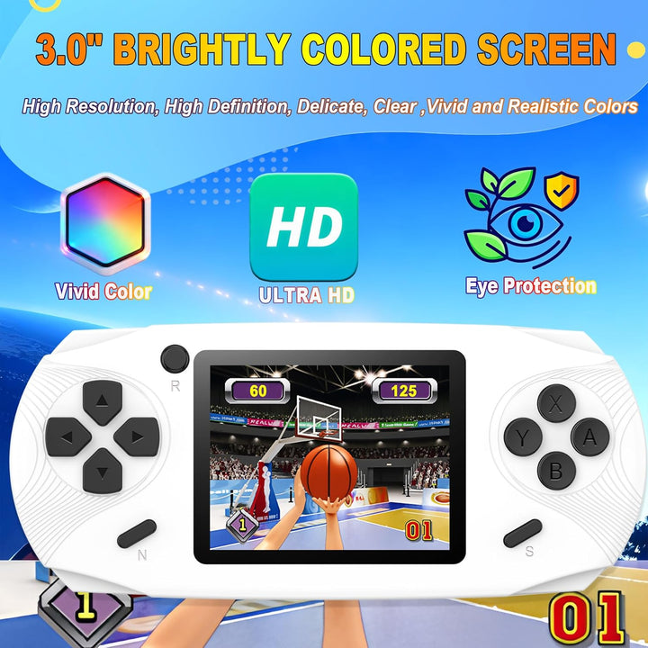 Beijue - Juegos de consola de mano de 16 bits para niños y adultos,...