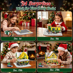 INSOON Calendario de Adviento 2026 Navidad Main Street Building Set con