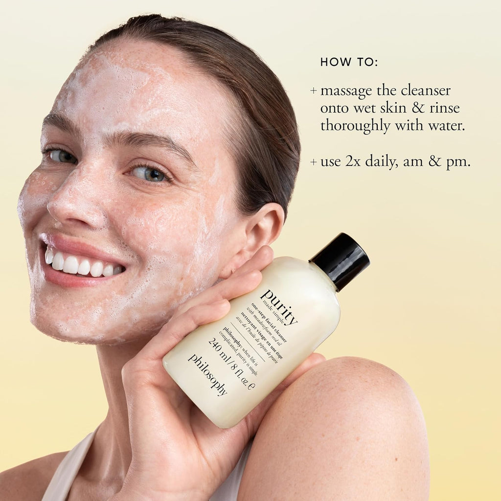 Limpiador facial philosophy Purity Made Simple 16 fl oz