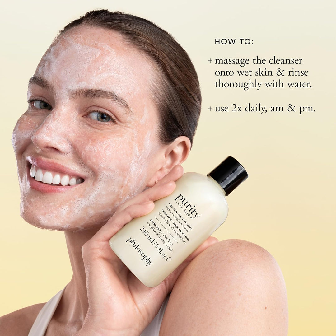 Limpiador facial philosophy Purity Made Simple 16 fl oz