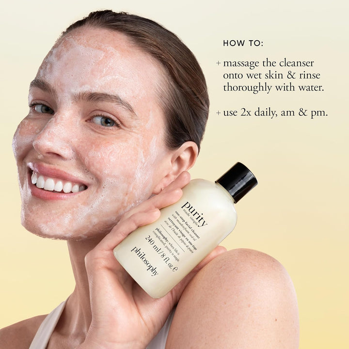 Limpiador facial Philosophy Purity Made Simple 3 fl oz