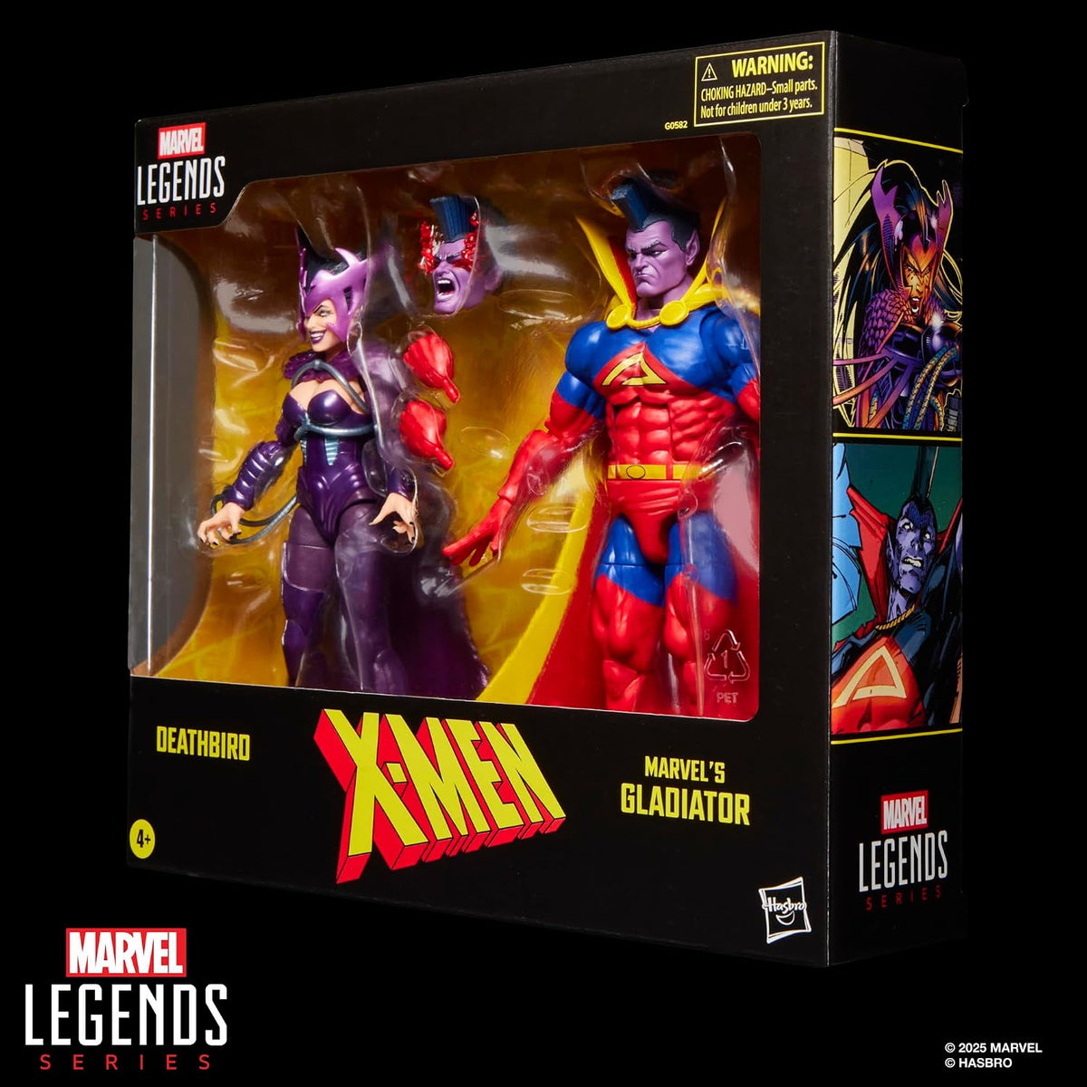 Marvel Legends Series X-Men Deathbird & Marvel's Gladiator, paquete de dos