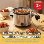 Olla de cocción lenta pequeña de 1.5 cuartos de galón para más de 2